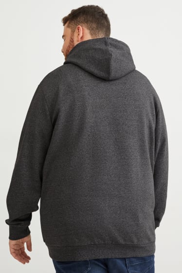 Hombre - Sudadera con capucha - gris oscuro