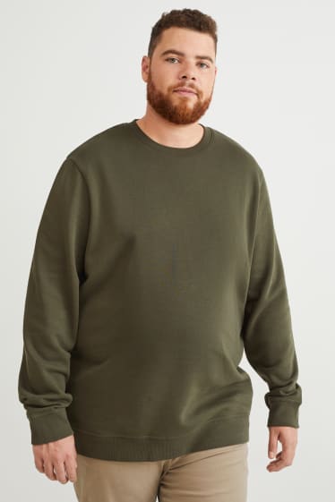 Hommes - Sweat - vert foncé