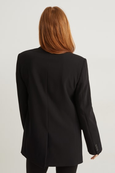 Damen - Oversized-Blazer - schwarz