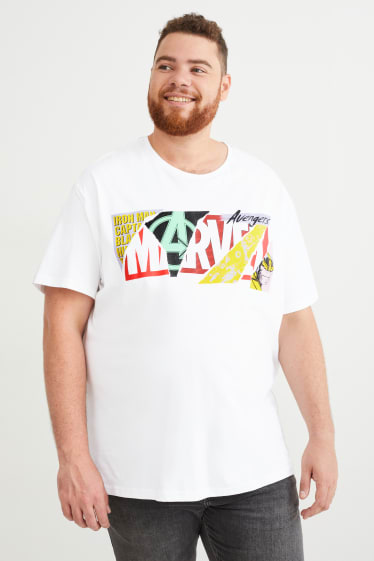 Mężczyźni - T-shirt - Marvel - biały