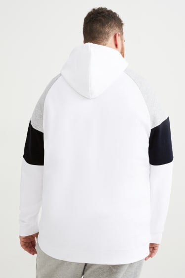 Hombre - Sudadera con capucha - blanco