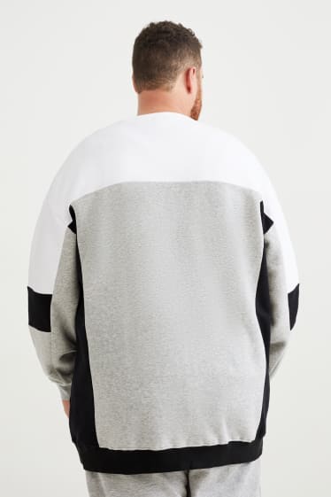 Heren - Sweatshirt - licht grijs-mix