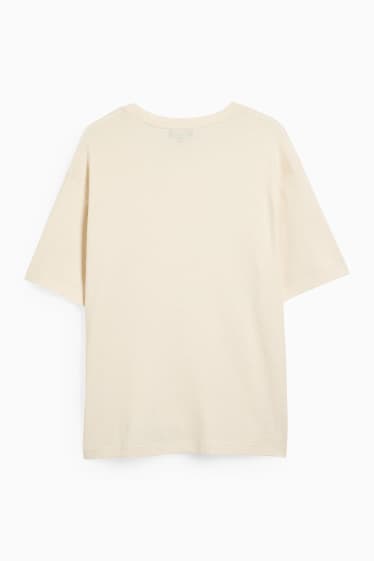 Herren - T-Shirt - cremeweiß
