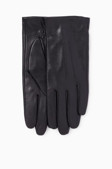 Femmes - Gants en cuir - noir