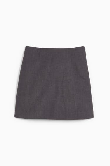 Women - Mini skirt - dark gray