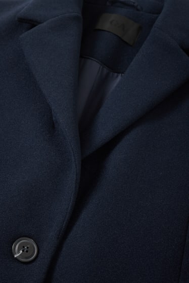 Femmes - Manteau - bleu foncé