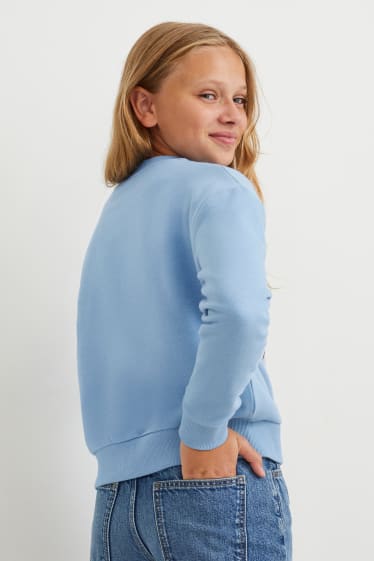 Kinder Mädchen - Lilo & Stitch - Sweatshirt - blau
