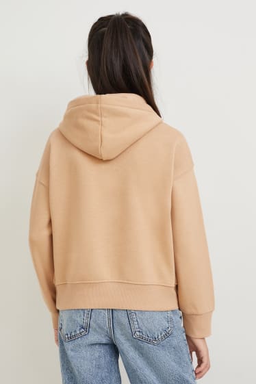 Kinderen: meisjes - Hoodie - beige