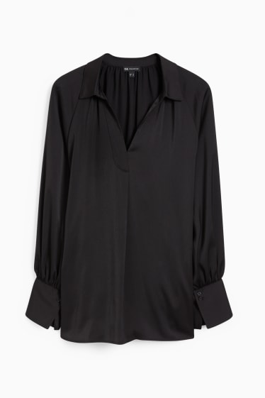 Dames - Blouse - zwart