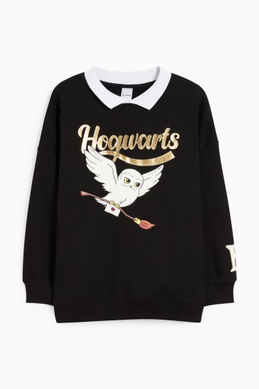 Bambine - Taglie forti - Harry Potter - felpa - nero