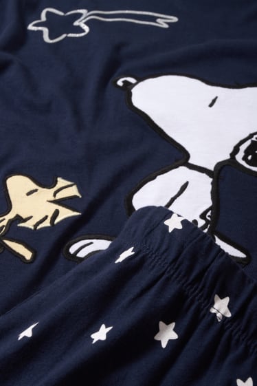 Femmes - Pyjama - Snoopy - bleu foncé