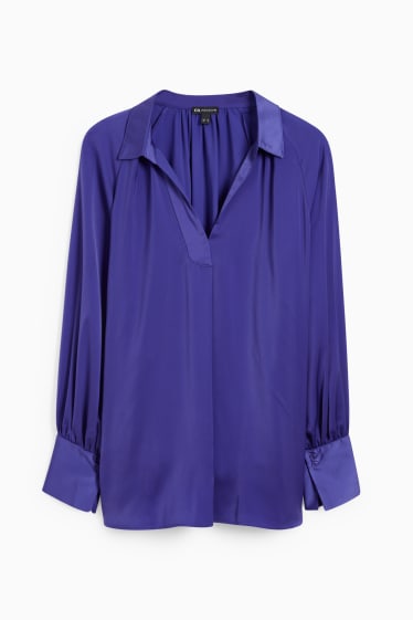 Damen - Bluse - lila