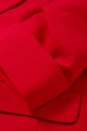 Donna - Blazer - relaxed fit - rosso