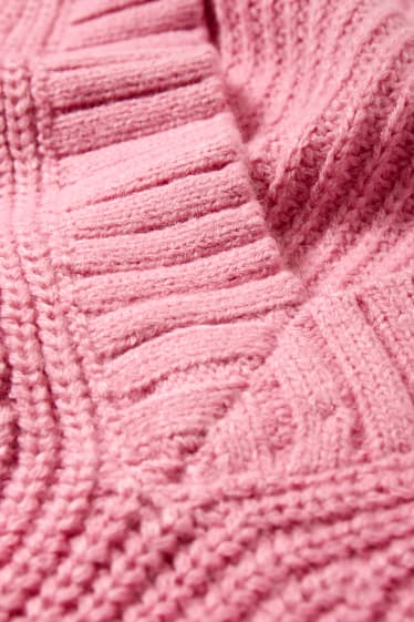 Teens & Twens - CLOCKHOUSE - Pullover mit V-Ausschnitt - rosa