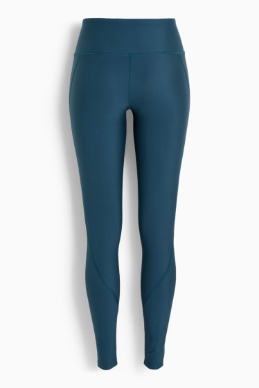 Donna - Leggings - 4 Way Stretch - verde