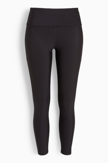 Women - Technical leggings - 4-way stretch - LYCRA® - black