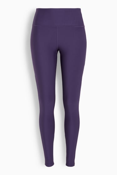 Women - Active leggings - 4 Way Stretch - purple