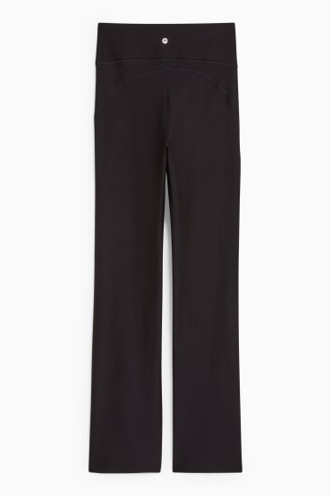Donna - Leggings sportivi - 4 Way Stretch - nero