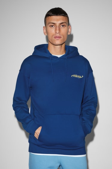Herren - Hoodie - dunkelblau
