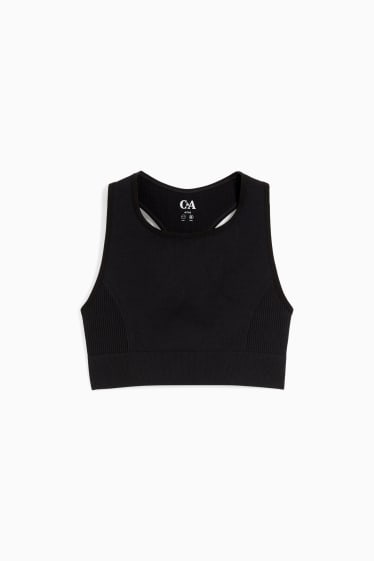 Femmes - Soutien-gorge de sport - noir