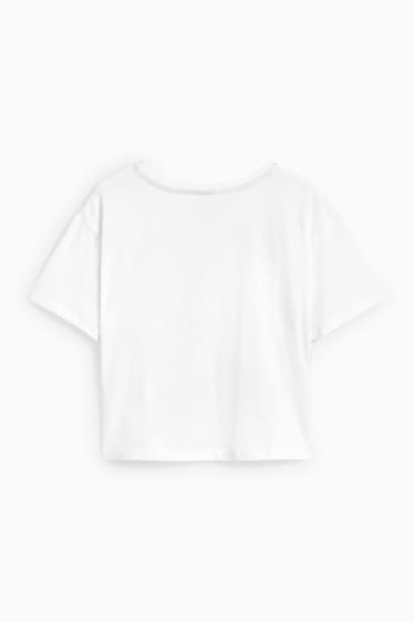Dzieci - Wednesday - koszulka z krótkim rękawem - biały