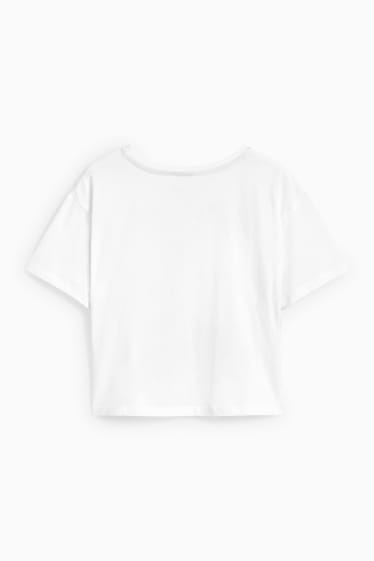 Kinderen - Wednesday - T-shirt - wit