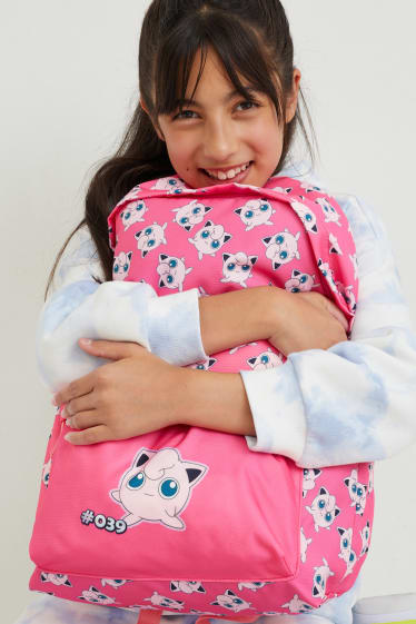 Kinder Mädchen - Pokémon - Rucksack - pink