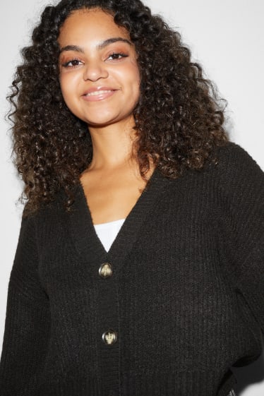 Damen - CLOCKHOUSE - Strickjacke - schwarz