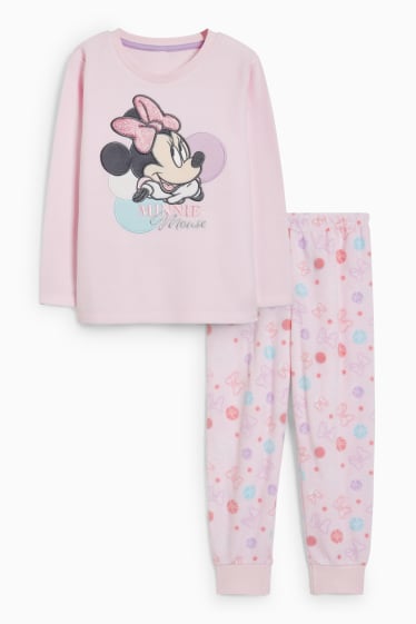 Kinder - Minnie Maus - Pyjama - 2 teilig - rosa