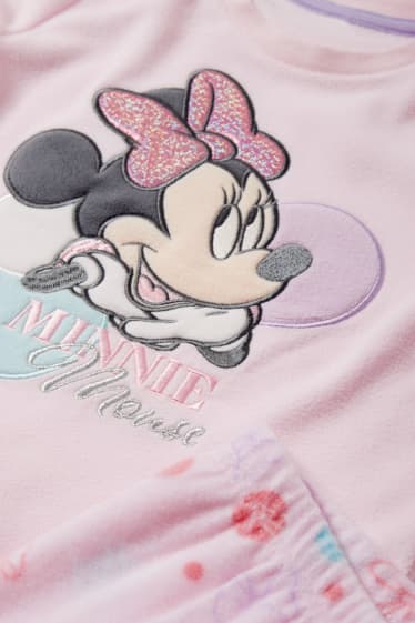 Enfants - Minnie Mouse - pyjama - 2 pièces - rose