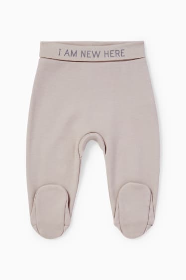 Neonati - Set per neonati con sacchetto regalo - 7 pezzi - bianco