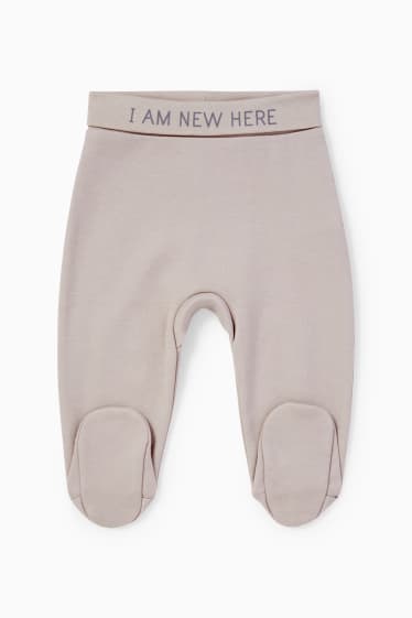 Unisex - Erstlings-Set mit Geschenkbeutel - 7 teilig - weiß