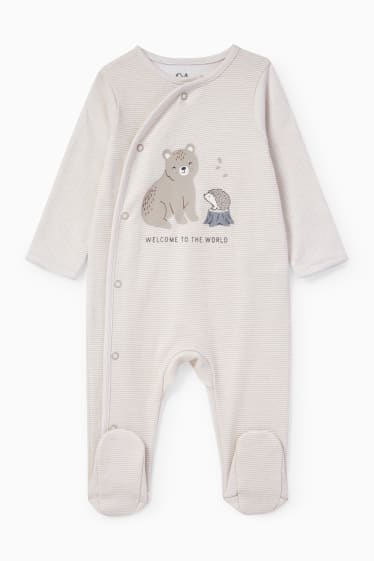Unisex - Erstlings-Set mit Geschenkbeutel - 7 teilig - weiß