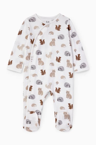 Babys - Newbornset met cadeautasje - 7-delig - wit