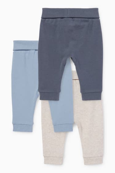 Bébés garçons - Lot de 3 - pantalons de jogging pour bébé - beige clair