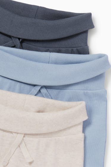 Bébés garçons - Lot de 3 - pantalons de jogging pour bébé - beige clair