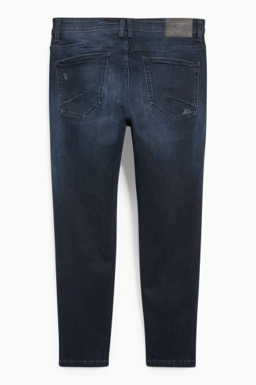 Hommes - Carrot jean - jean bleu foncé