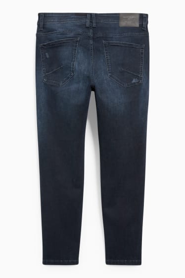 Heren - Carrot jeans - jeansdonkerblauw