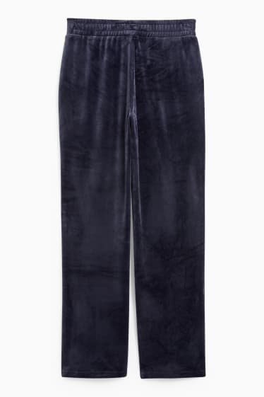 Dona - Pantalons bàsics - blau fosc