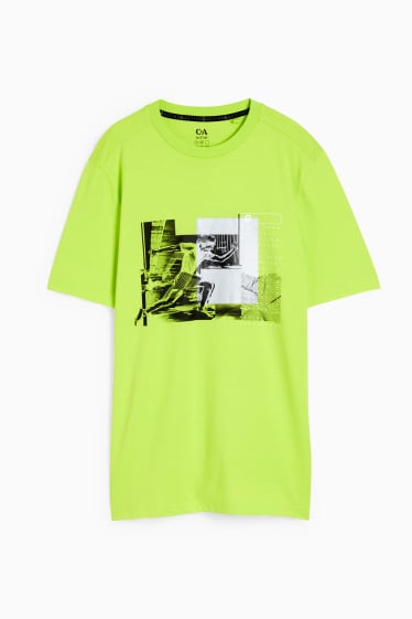 Herren - Funktions-Shirt - neon-grün