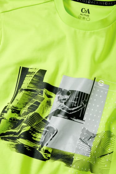 Herren - Funktions-Shirt - neon-grün