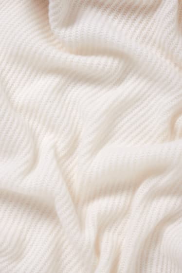 Donna - Sciarpa di cashmere - bianco