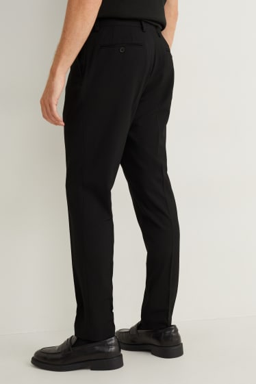 Men - Mix-and-match trousers - slim fit - Flex - LYCRA® - black