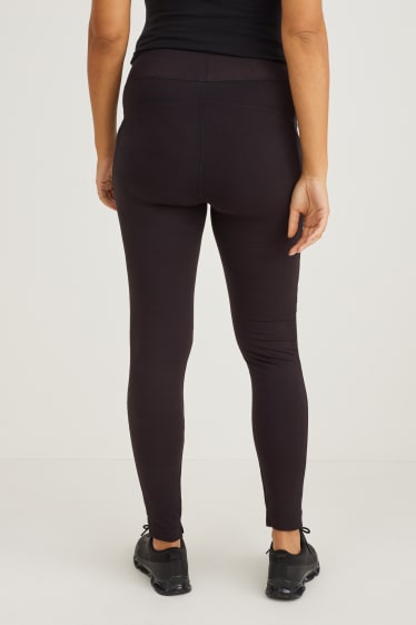 Damen - Umstands-Leggings - schwarz