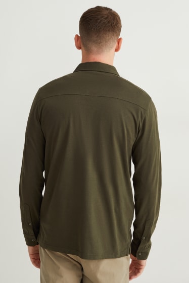 Herren - Poloshirt - khaki