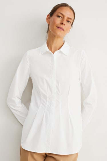 Mujer - Blusa - blanco