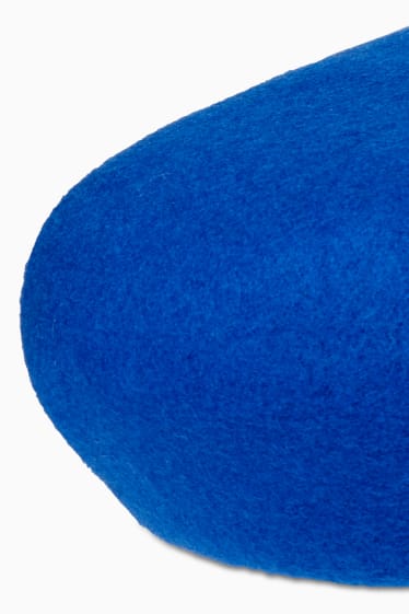 Women - CLOCKHOUSE - wool blend beret - blue