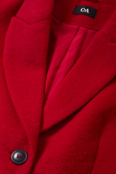 Mujer - Abrigo - rojo