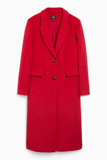 Women - Coat - red