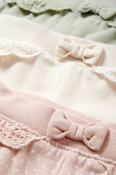 Nadó nena - Paquet de 3 - pantalons de xandall per a nadó - verd clar